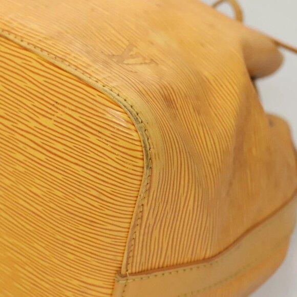LOUIS VUITTON Epi Petit Noe Shoulder Bag Yellow M44109 LV Auth BD2091 - Picture 5 of 16